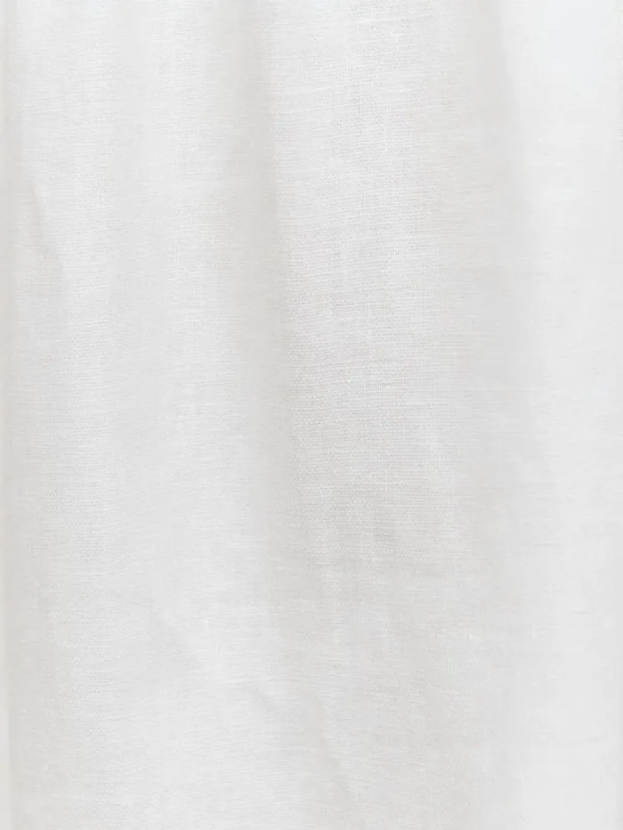 The Reformation Aspen Linen Top White 8211 Clothing