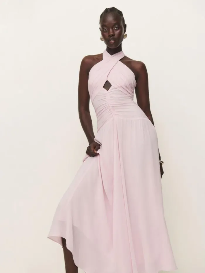 The Reformation Cari Dress Cherry Blossom 8211 ClothingWeddings