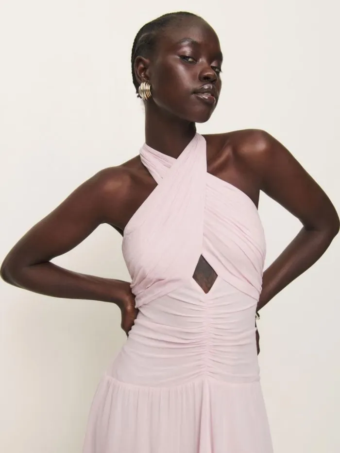 The Reformation Cari Dress Cherry Blossom 8211 ClothingWeddings
