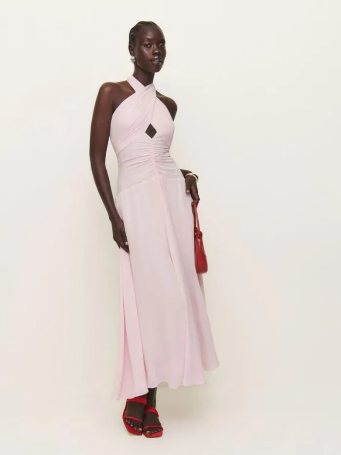 The Reformation Cari Dress Cherry Blossom 8211 ClothingWeddings