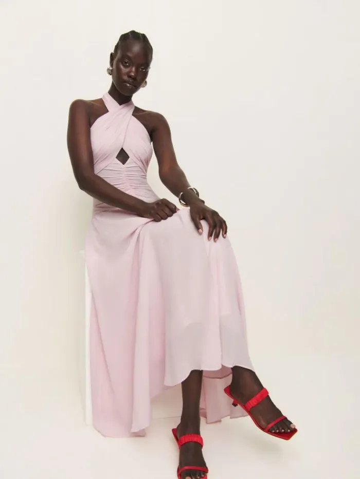 The Reformation Cari Dress Cherry Blossom 8211 ClothingWeddings