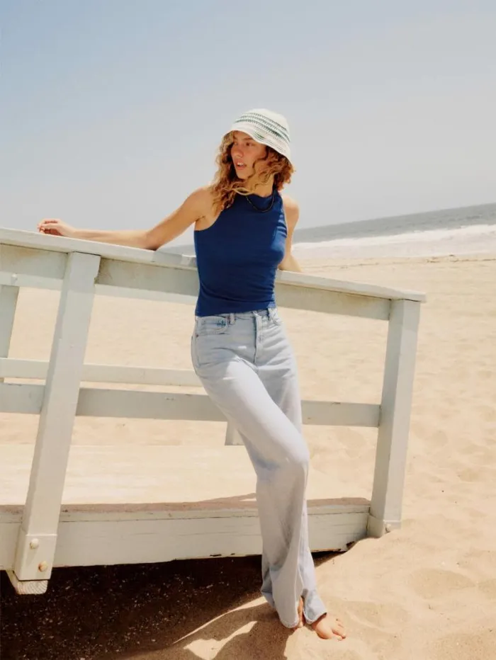 The Reformation Cary Livedin Wide Leg Jeans Sheyenne 8211 Clothing