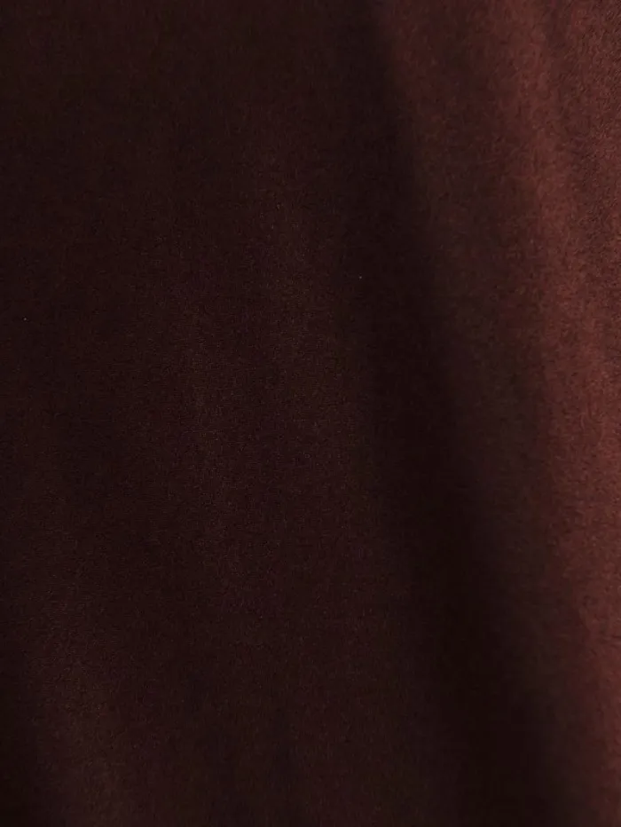 The Reformation Casette Silk Dress Mahogany 8211 ClothingWeddings