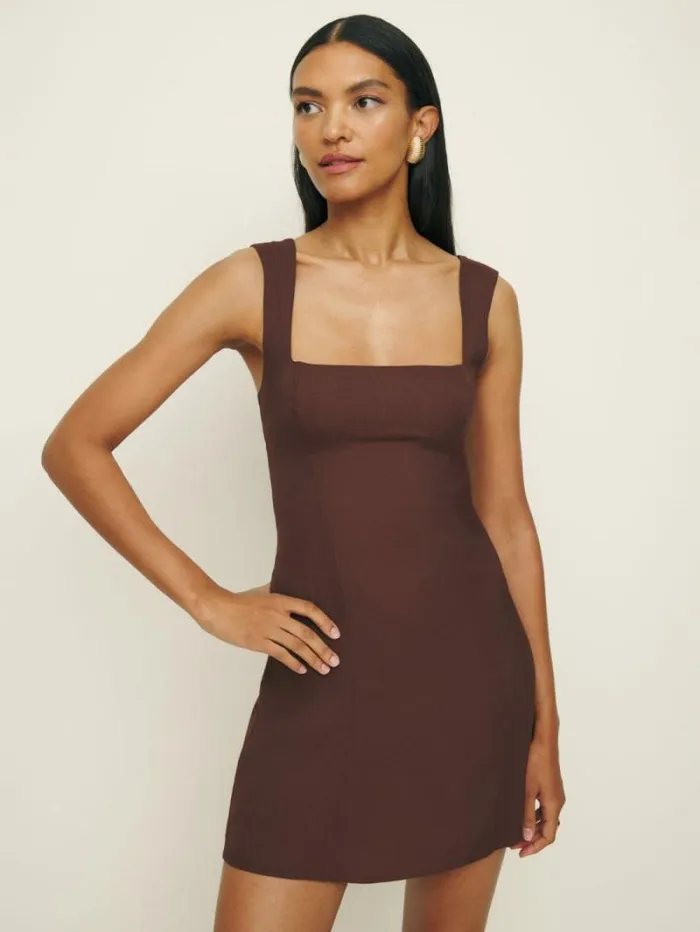 The Reformation Gabin Dress Cafe 8211 Clothing