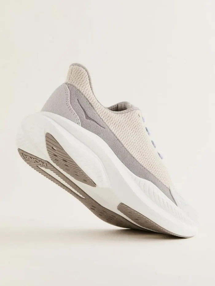 The Reformation HOKA X Reformation Mach 6 LS Crochet Flint Grey Rainy Day 8211 Shoes
