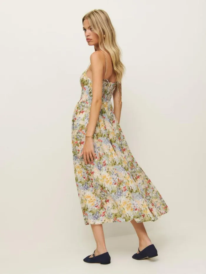 The Reformation Jaelyn Dress Countryside 8211 ClothingWeddings