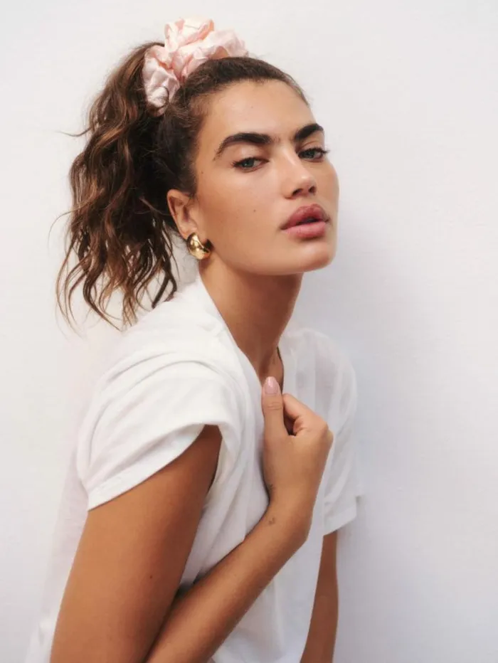 The Reformation Liam Oversized Tee White 8211 Clothing