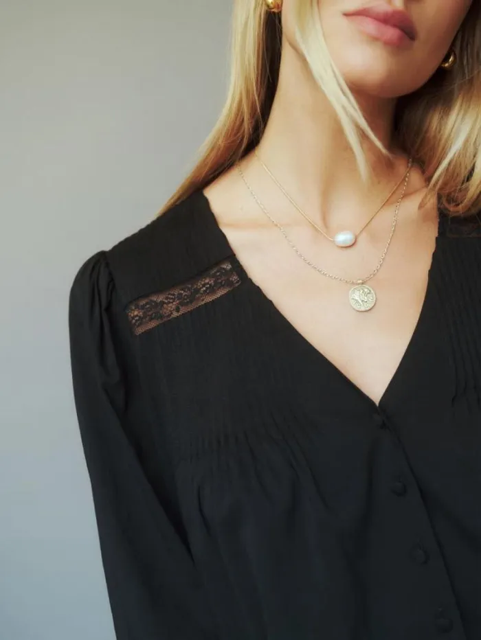 The Reformation Livvy Top Black 8211 Clothing