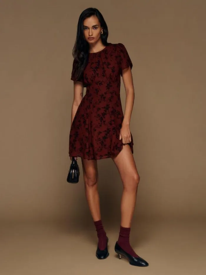 The Reformation Lula Dress Paramour 8211 Clothing