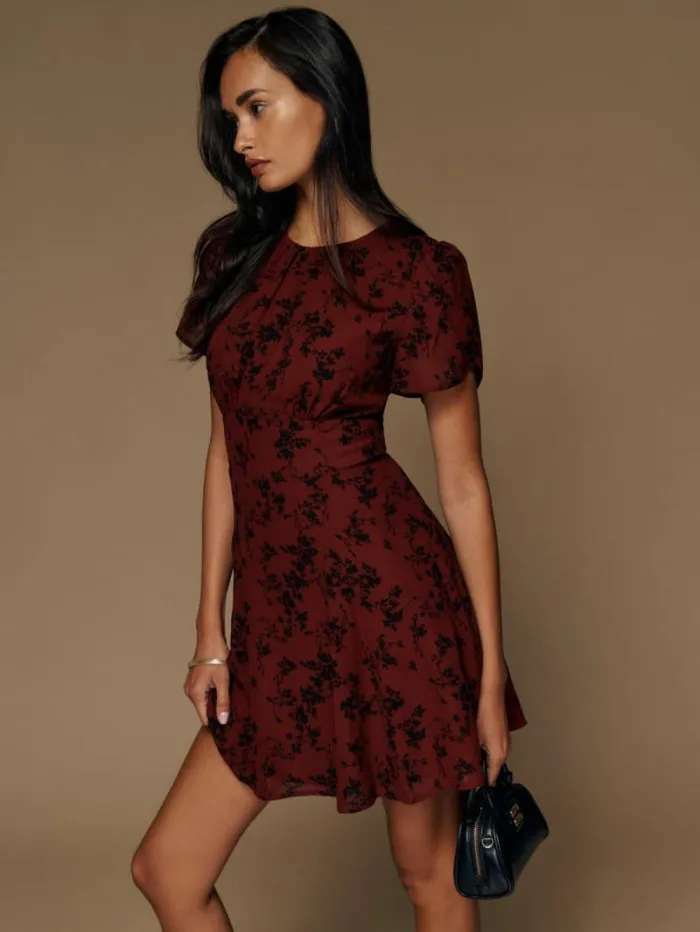 The Reformation Lula Dress Paramour 8211 Clothing
