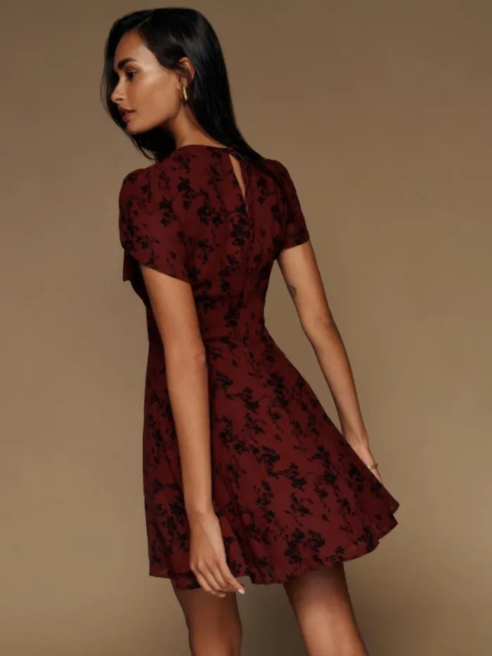 The Reformation Lula Dress Paramour 8211 Clothing