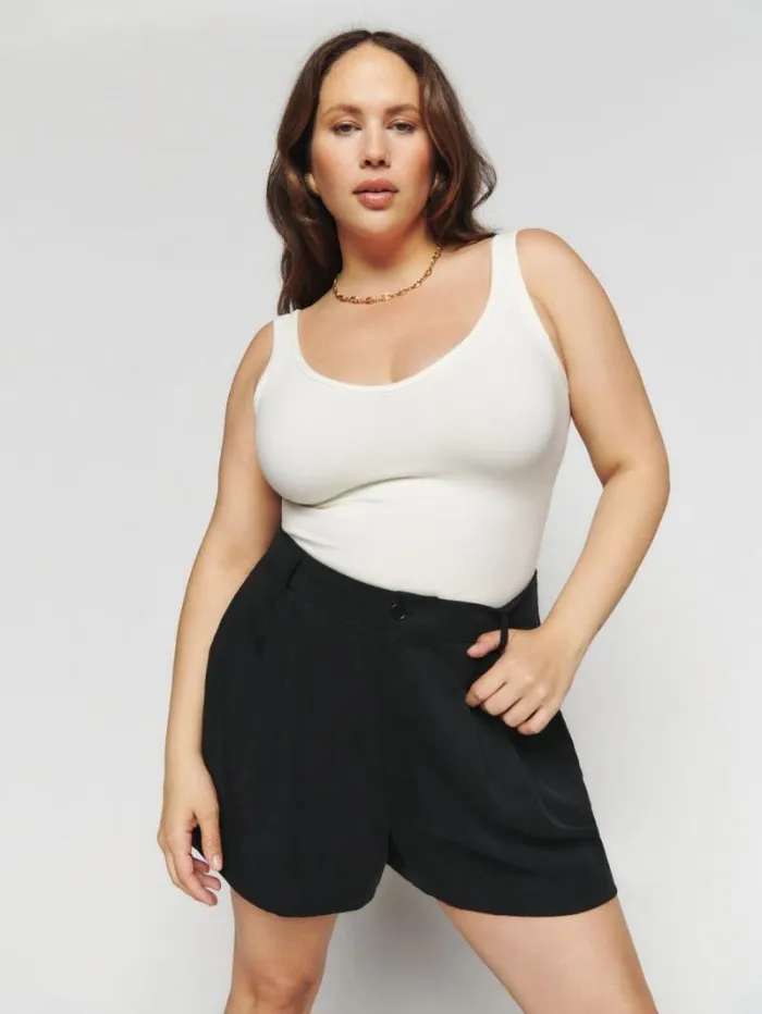 The Reformation Mason Short Es Black 8211 Clothing
