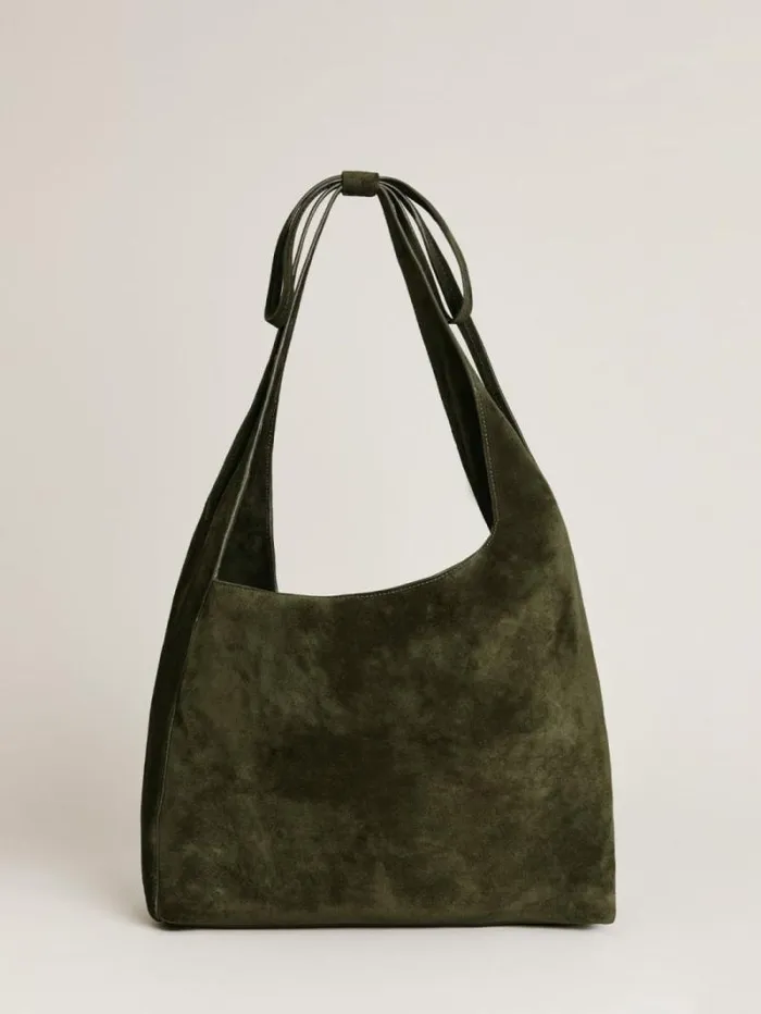 The Reformation Medium Vittoria Tote Bag Leccio Suede 8211 Bags