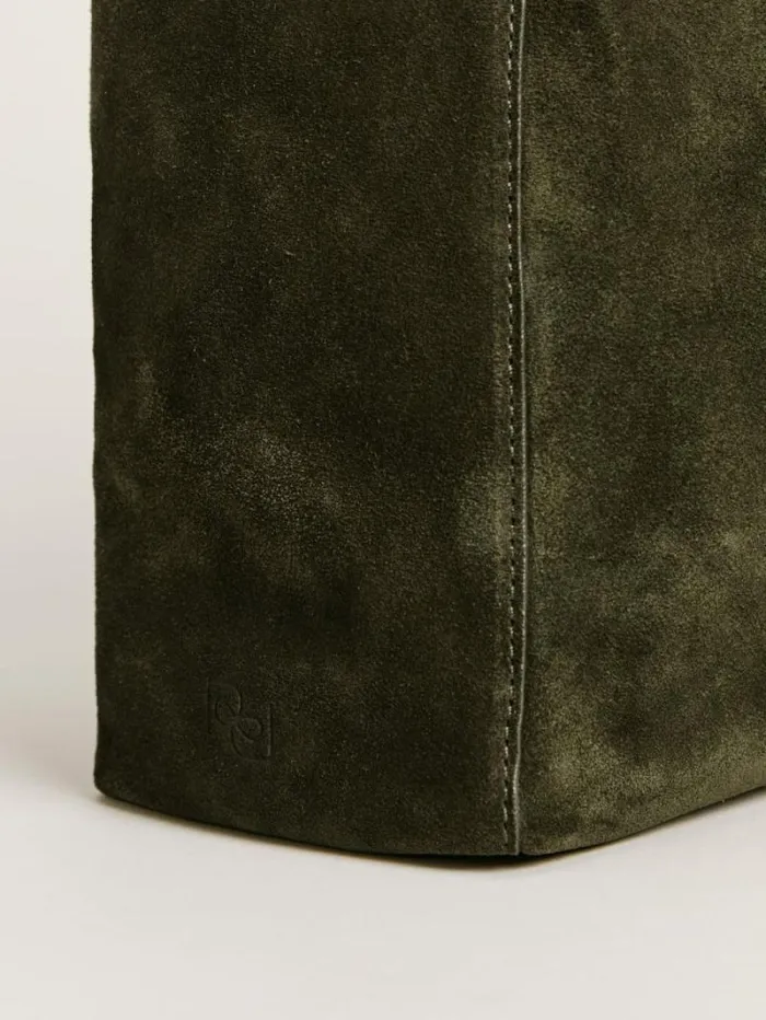 The Reformation Medium Vittoria Tote Bag Leccio Suede 8211 Bags