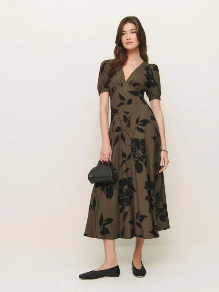 The Reformation Naira Dress Solana 8211 Clothing