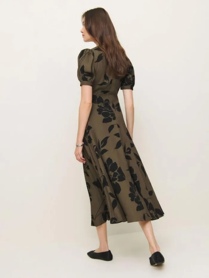The Reformation Naira Dress Solana 8211 Clothing