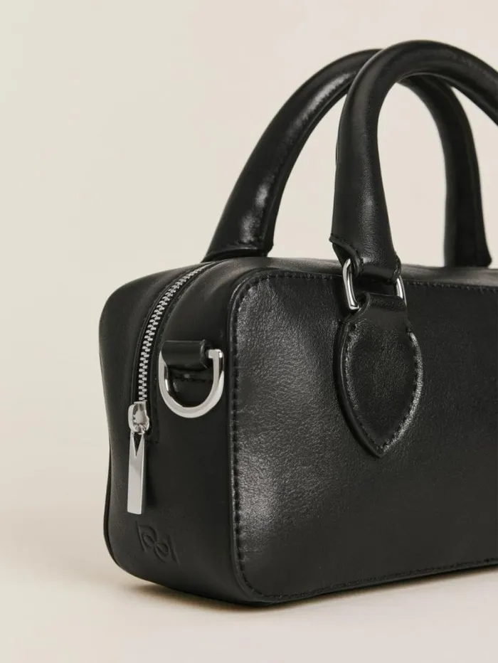 The Reformation Patrizia Crossbody Bag Black Leather 8211 Bags