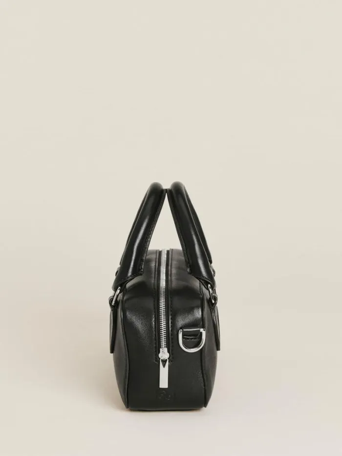 The Reformation Patrizia Crossbody Bag Black Leather 8211 Bags
