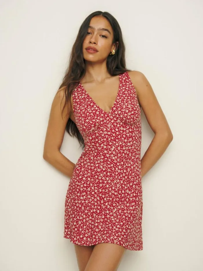 The Reformation Petites Calix Dress Last Tango 8211 Clothing