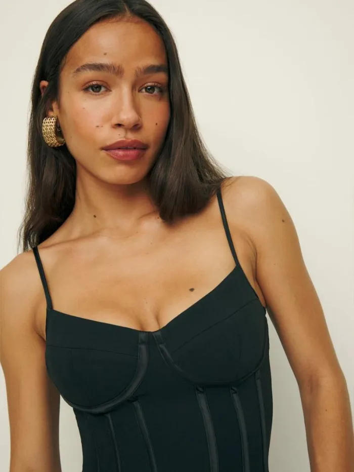 The Reformation Rosetta Top Black 8211 Clothing