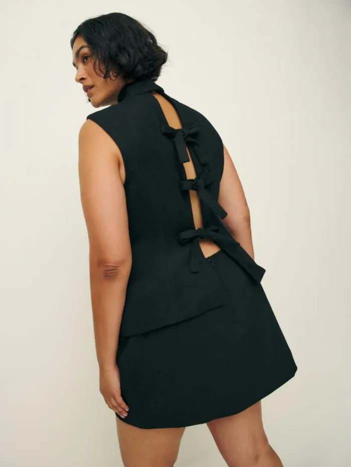 The Reformation Sutton Top Es Black 8211 Clothing