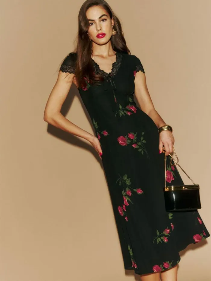 The Reformation Tiffie Dress Le Marais 8211 Clothing