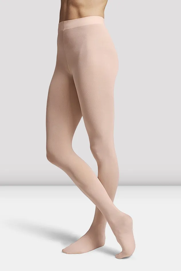 Tights Ladies Footed Tights Salmon 8211 Bloch Accessories