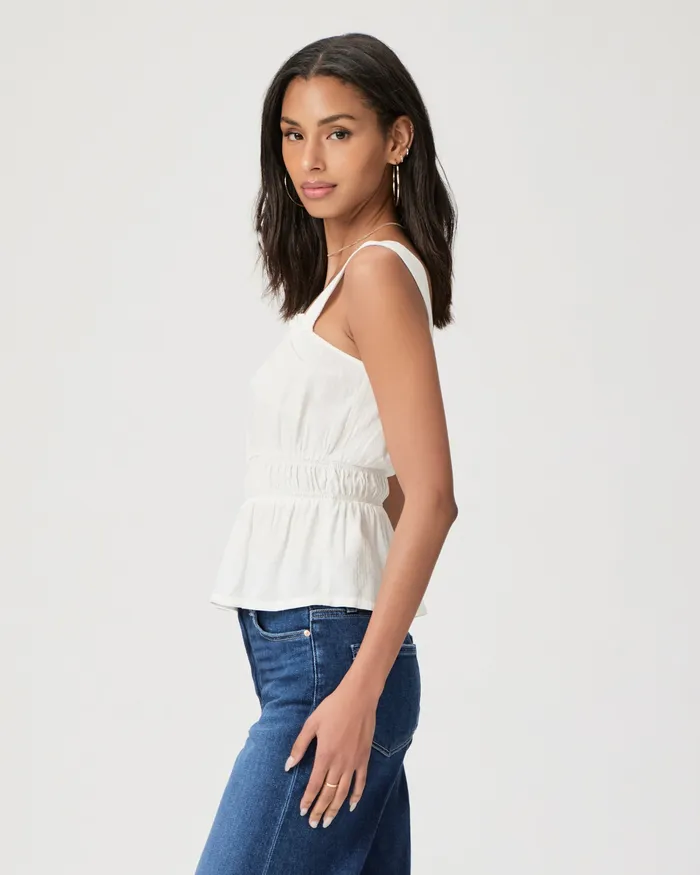 Tops and Blouses Laureth Top 8211 White PAIGE Women Tops and Blouses Laureth Top 8211 White PAIGE Women