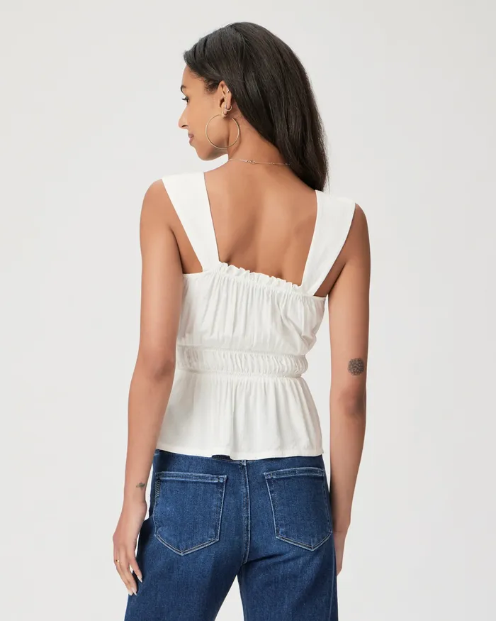 Tops and Blouses Laureth Top 8211 White PAIGE Women Tops and Blouses Laureth Top 8211 White PAIGE Women