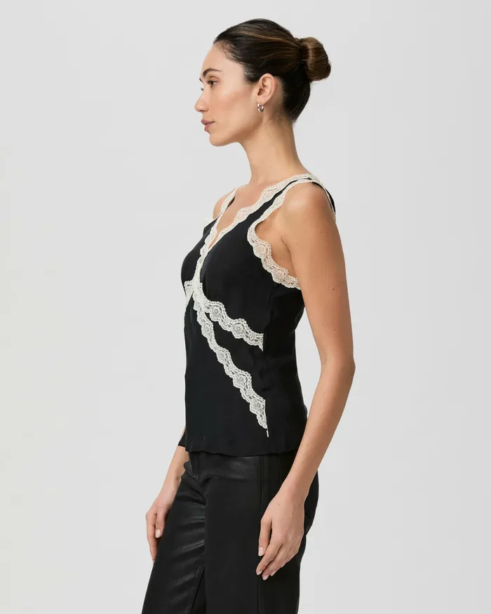 Tops and Blouses Terezia Top 8211 Black Silk 8211 PAIGE Women Tops and Blouses Terezia Top 8211 Black Silk 8211 PAIGE Women