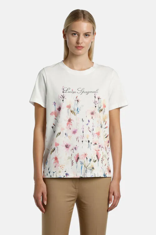 Tops and TShirts Luisa Spagnoli Women Boemi Boemi Cream