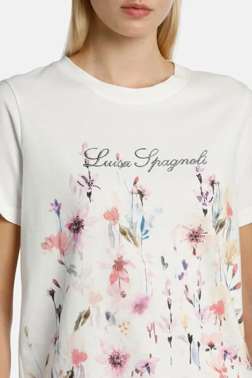 Tops and TShirts Luisa Spagnoli Women Boemi Boemi Cream