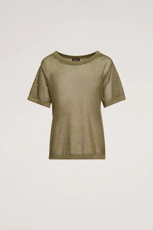 Tops and TShirts Luisa Spagnoli Women Culto Culto Military Green Tops and TShirts Luisa Spagnoli Women Culto Culto Military Green