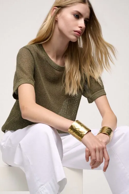 Tops and TShirts Luisa Spagnoli Women Culto Culto Military Green Tops and TShirts Luisa Spagnoli Women Culto Culto Military Green