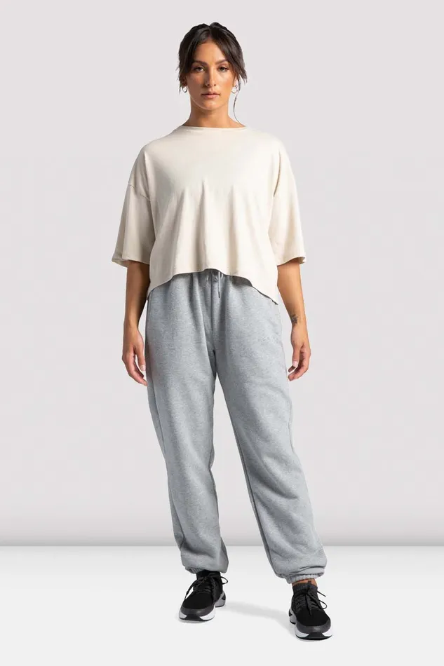 Tops Bloch Adult OffDuty Girlfriend Tee Oat
