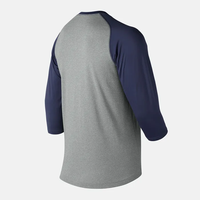 Tops New Balance Kids Youth 3 Quarter Raglan TEAM NAVY