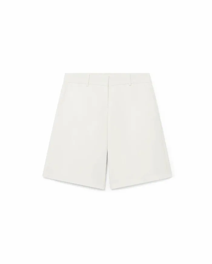 Trousers and Shorts Women Casablanca Paris Wool Relaxed Tailored Shorts