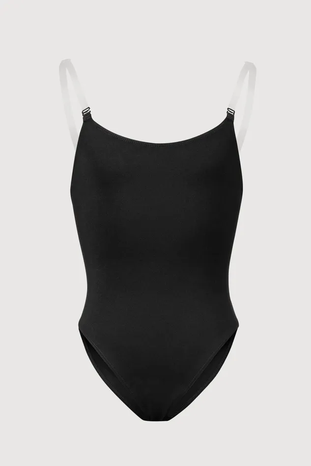 Underwear Bloch Children Girls Auva Adjustable Strap Bodysuit Black
