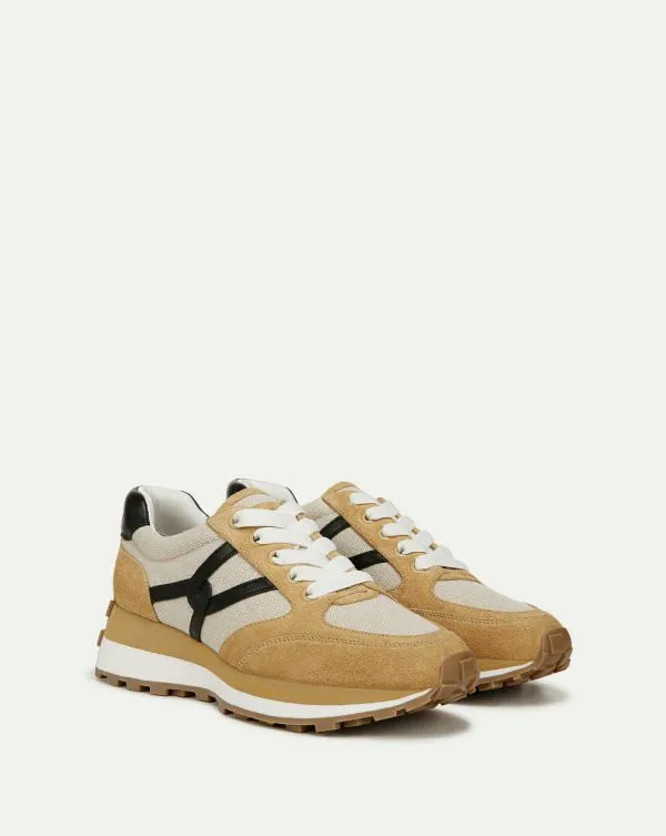 Valentina Sneaker Ecruanddesert Women Veronica Beard Shoes