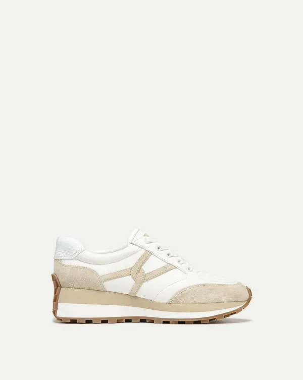 Valentina Sneaker Ecru Women Veronica Beard Shoes
