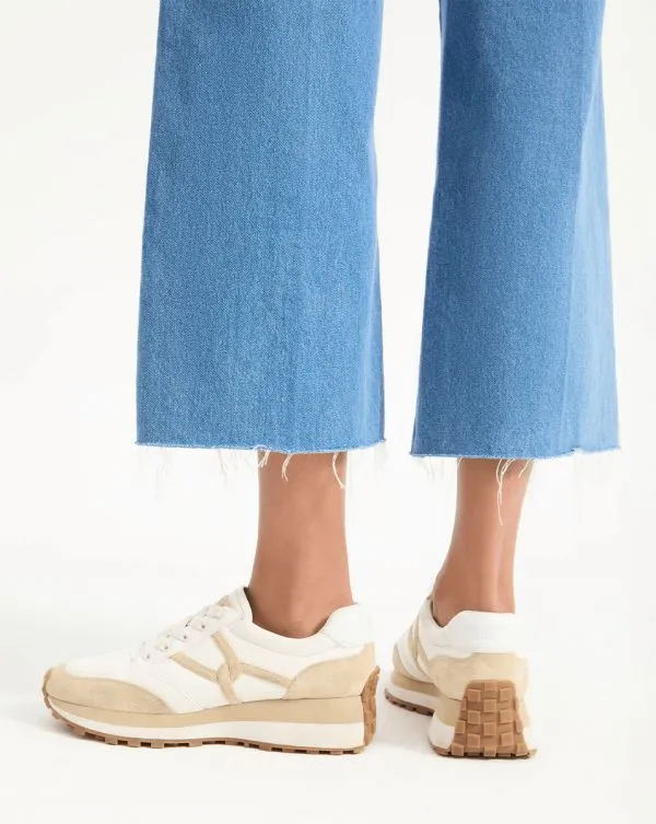 Valentina Sneaker Ecru Women Veronica Beard Shoes