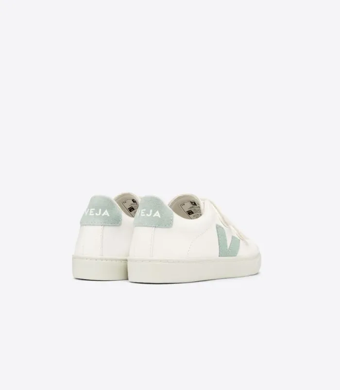 VEJA ESPLAR CHROMEFREE LEATHER WHITE MATCHA Kids Esplar