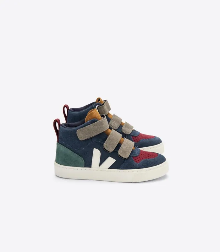 VEJA V10 MID SUEDE MULTICO NAUTICO CYPRUS Kids V10 Mid
