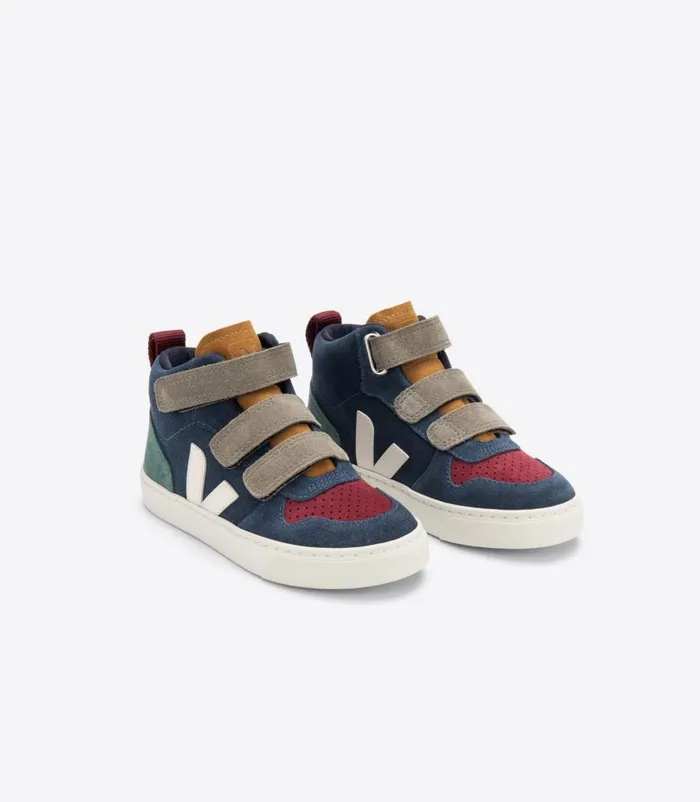 VEJA V10 MID SUEDE MULTICO NAUTICO CYPRUS Kids V10 Mid