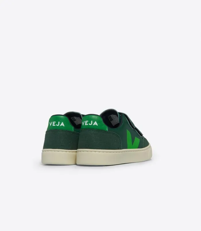 VEJA V12 CHROMEFREE LEATHER POKER ABSINTHE Kids V12