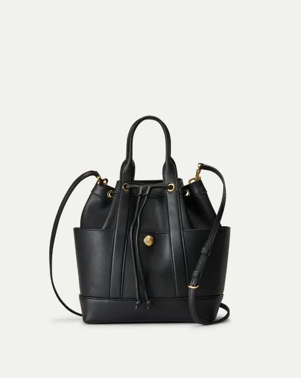 Veronica Beard Leather Goody Bag Black Women Veronica Beard Handbags