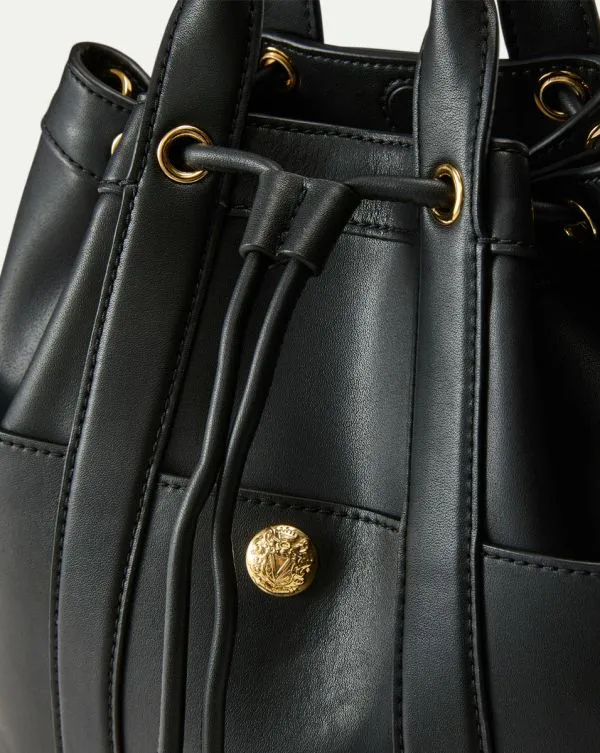 Veronica Beard Leather Goody Bag Black Women Veronica Beard Handbags