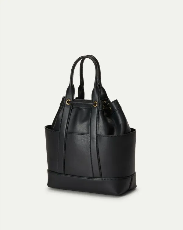 Veronica Beard Leather Goody Bag Black Women Veronica Beard Handbags