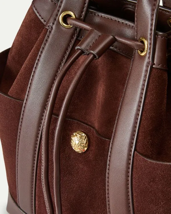 Veronica Beard Suede Goody Bag Chestnut Women Veronica Beard Handbags Veronica Beard Suede Goody Bag Chestnut Women Veronica Beard Handbags
