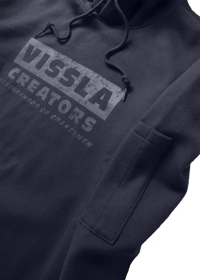 Vissla Fleece and Hoodies Men Creators Eco Po Hoodie Dark Naval